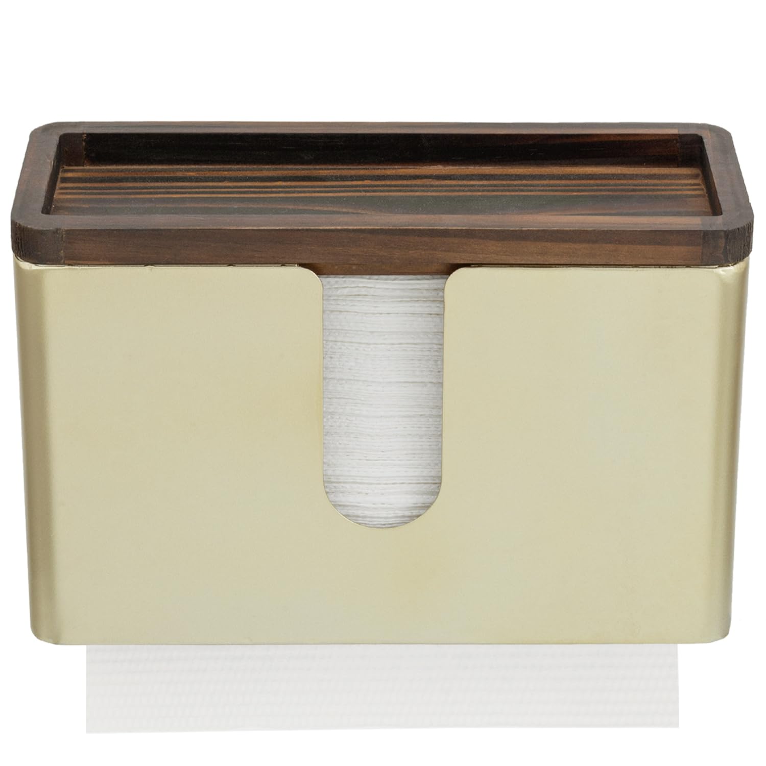 Gold Wall Mounted Paper Towel Holder