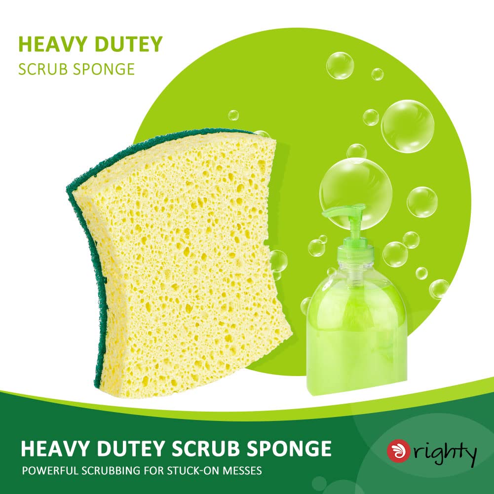 Heavy Duty Scrub Sponges Kitchen Sponge (24 Count) - ModHome Supplies