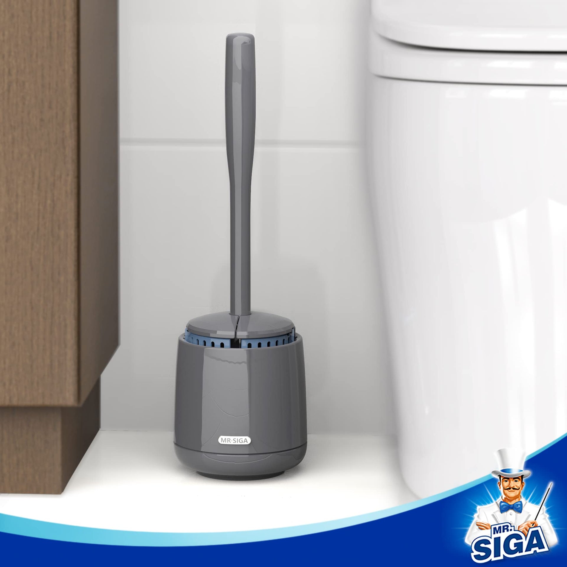 Toilet Bowl Brush and Holder