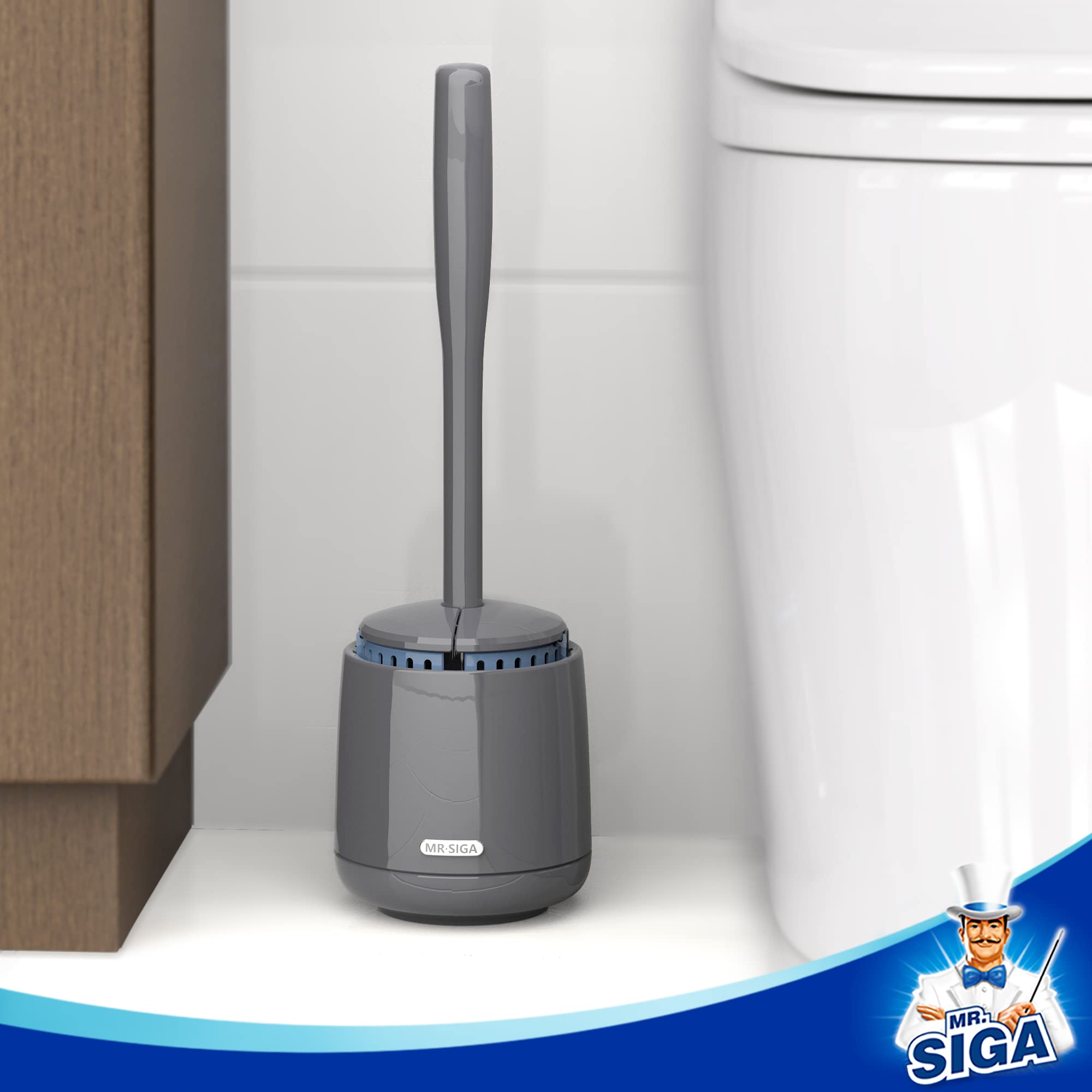 Toilet Bowl Brush and Holder