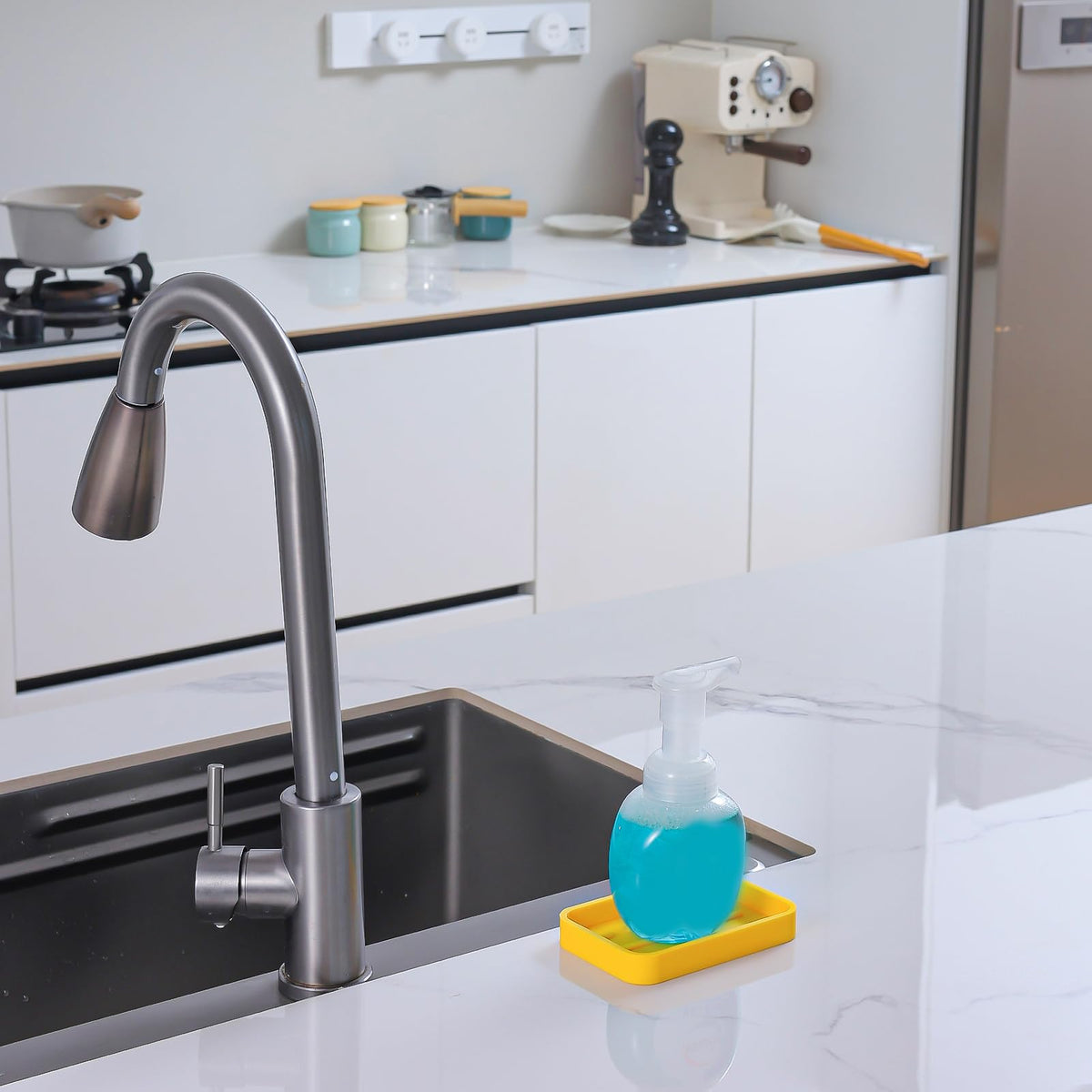 Silicone Kitchen Sink Organizer Tray for Multiple Usage