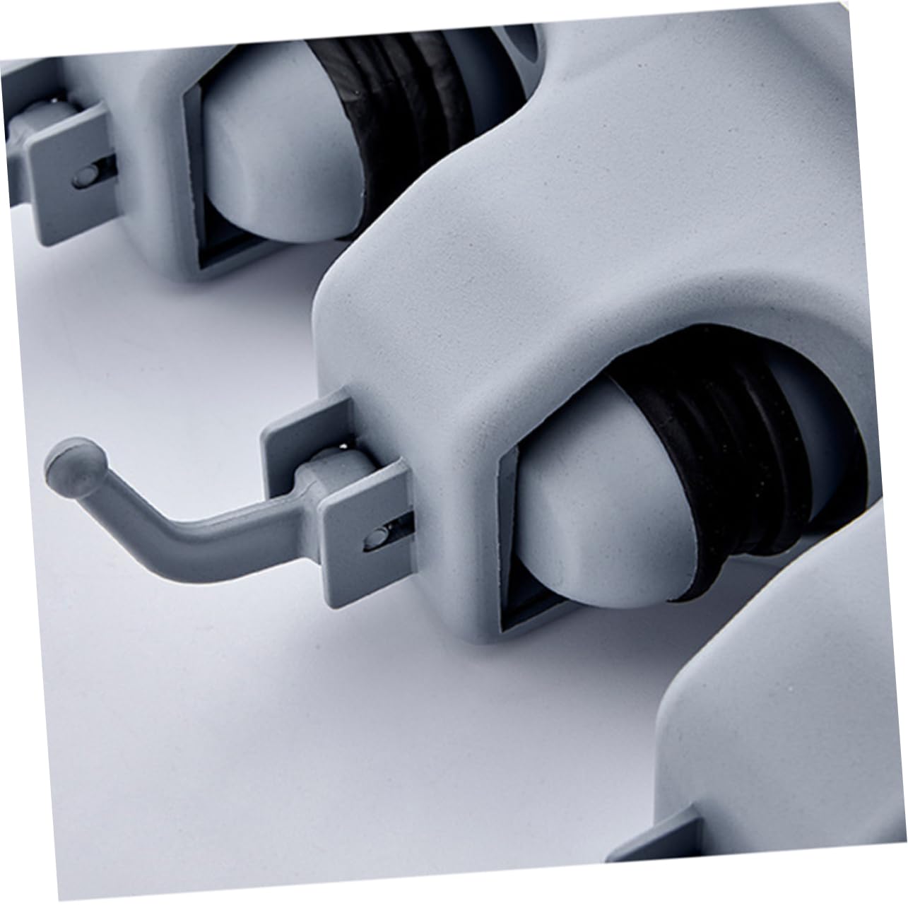 Sturdy Plastic Mop Holder Wall Mount Dual