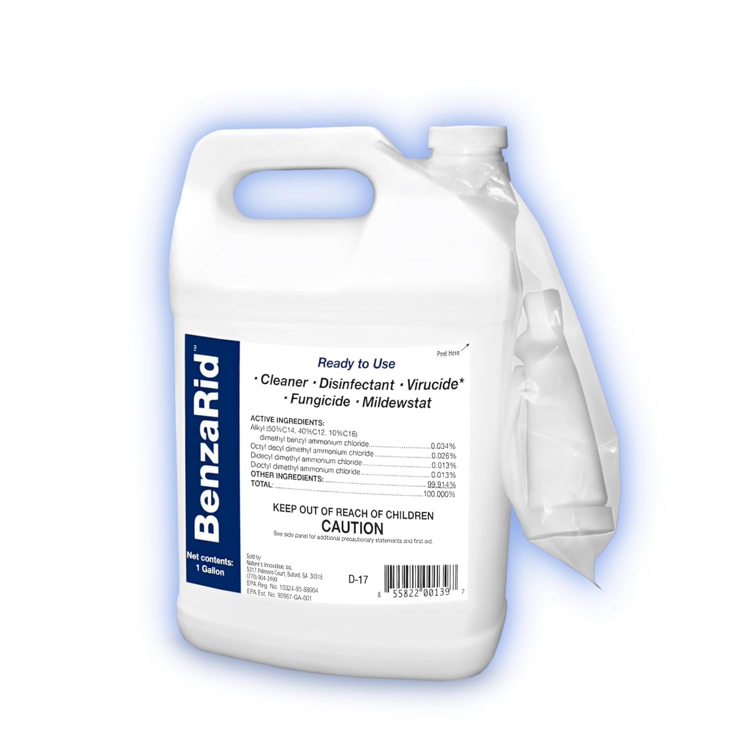 Hospital Disinfectant Sanitizer & Virucide (128 Fl Oz)