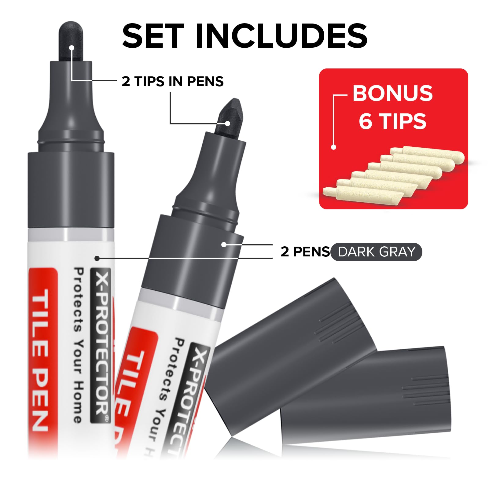 Water Based Grout Marker (2 Count)