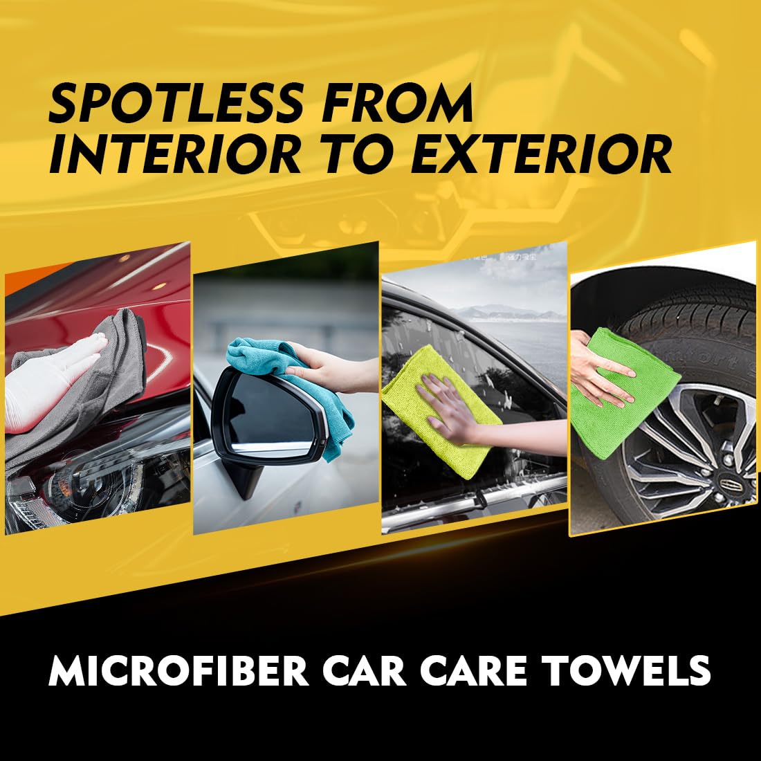 Microfiber Cleaning Cloth 6 Pack (6 Count)
