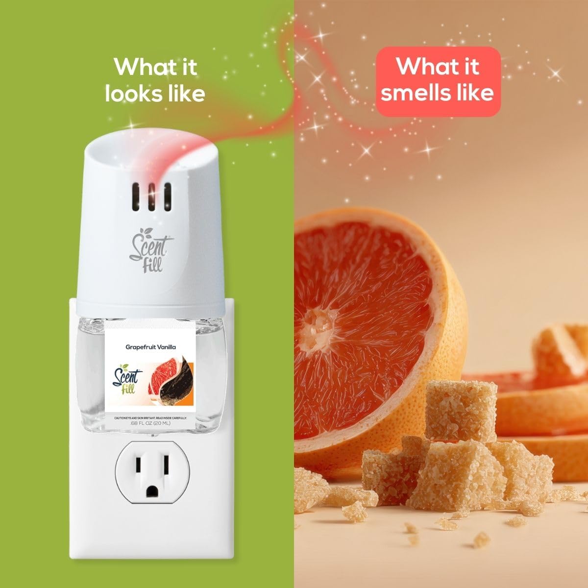 Grapefruit Vanilla Plug in Air Freshener