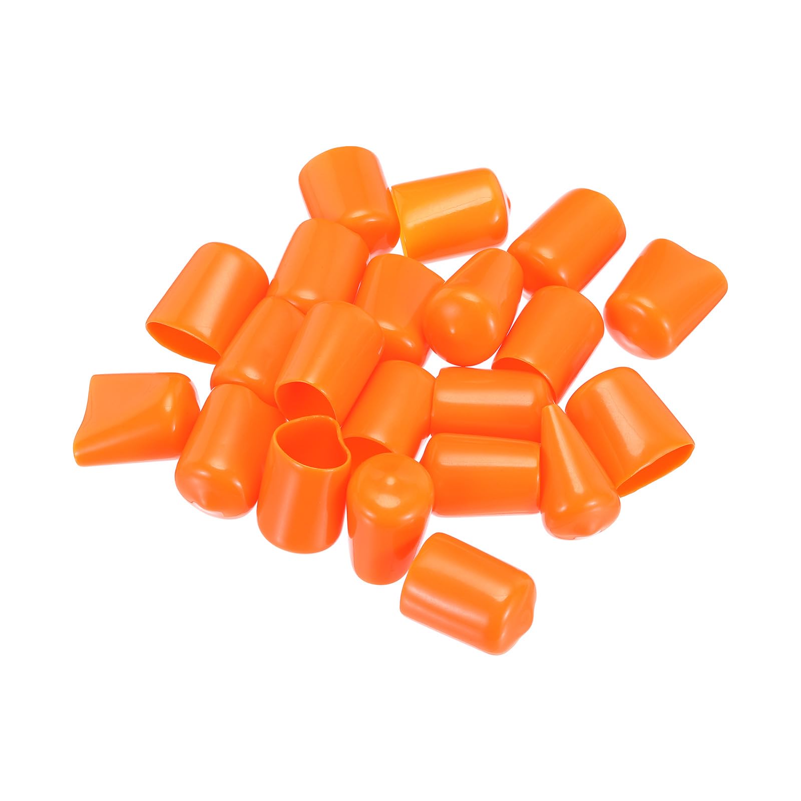 20pcs Rubber End Caps 15mm