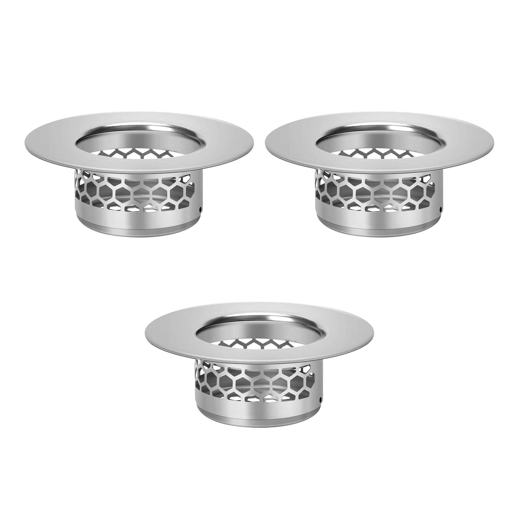 Bathroom Sink Strainer (3 Count)