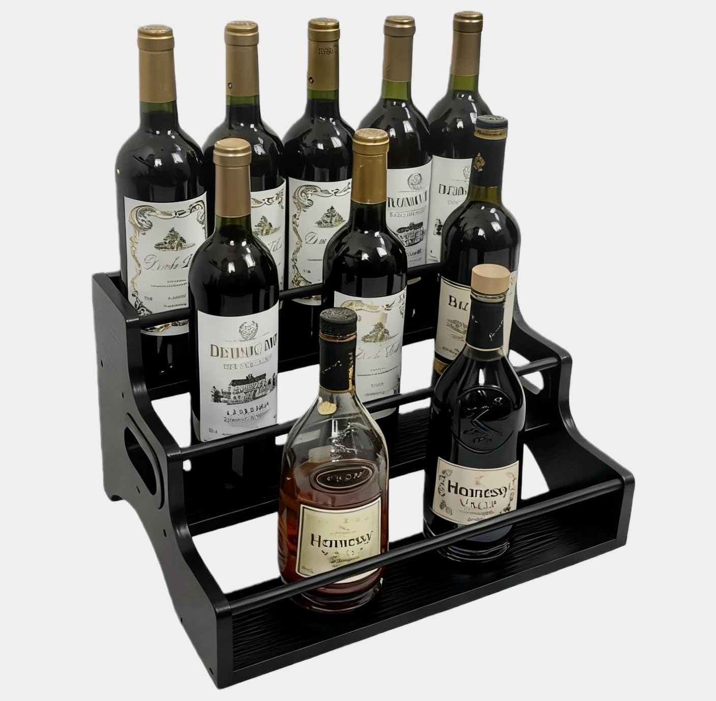 3 Tier Liquor Bottle Display Shelf