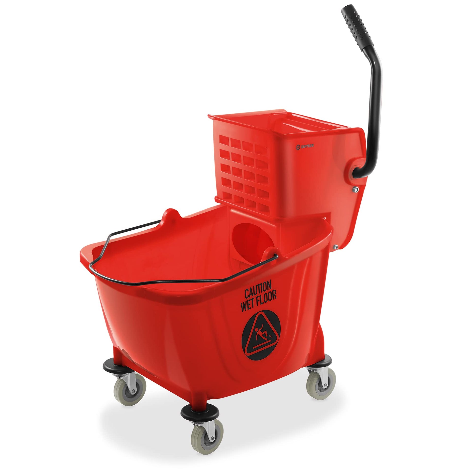 Commercial Side Press Wringer Combo Mop Bucket