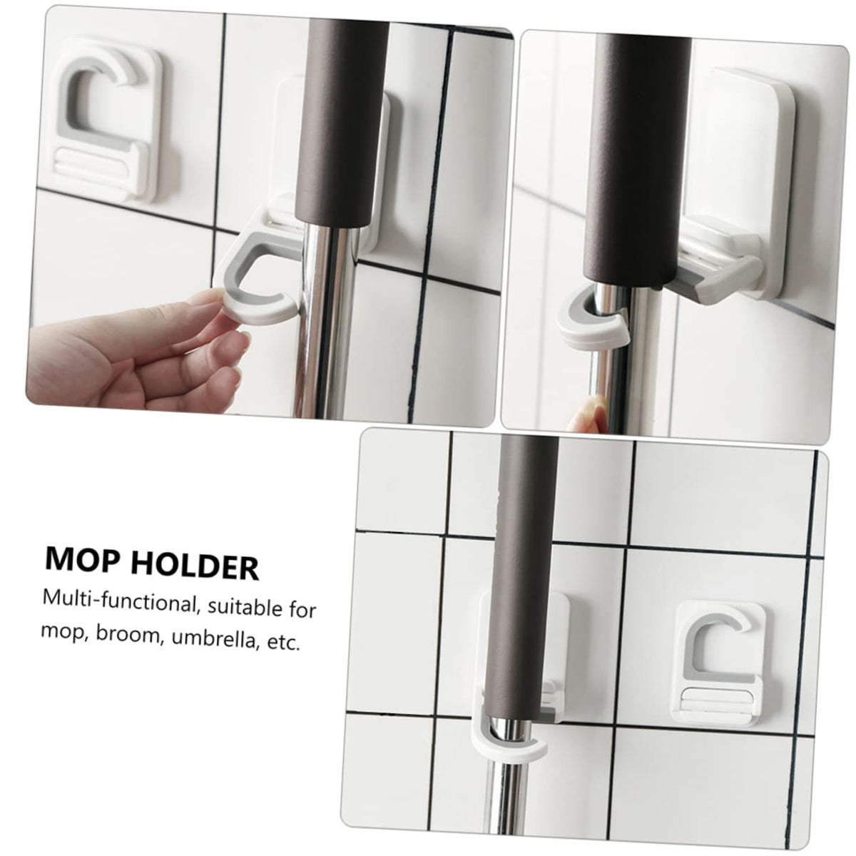 Broom Holder Mop Hanger Multi