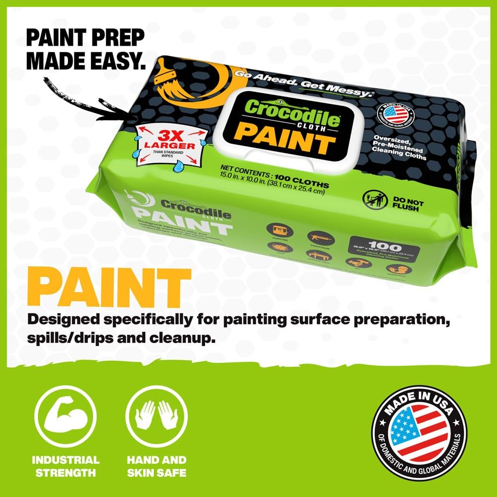 Paint Prep & Cleanup Wipes (600 Count)