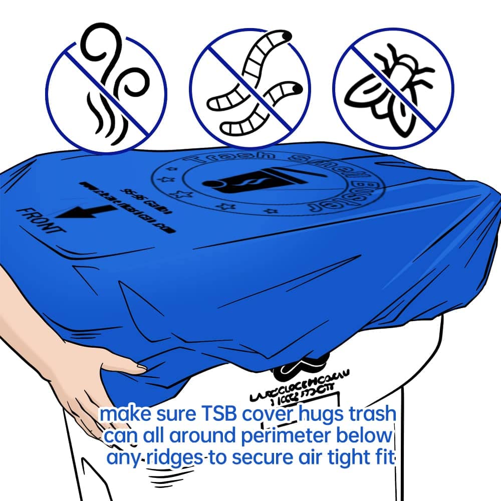 Outdoor Trash Can Lid Cover