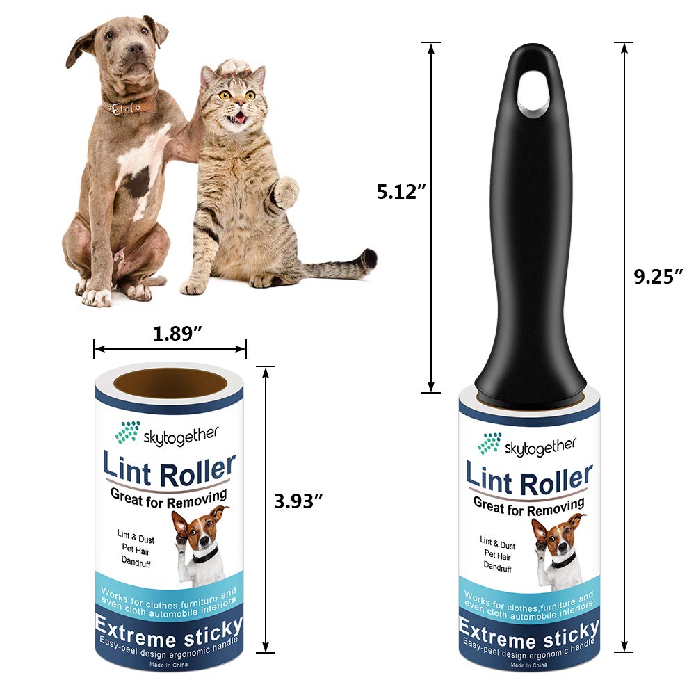 Lint Rollers for Pet Hair (8 Count)