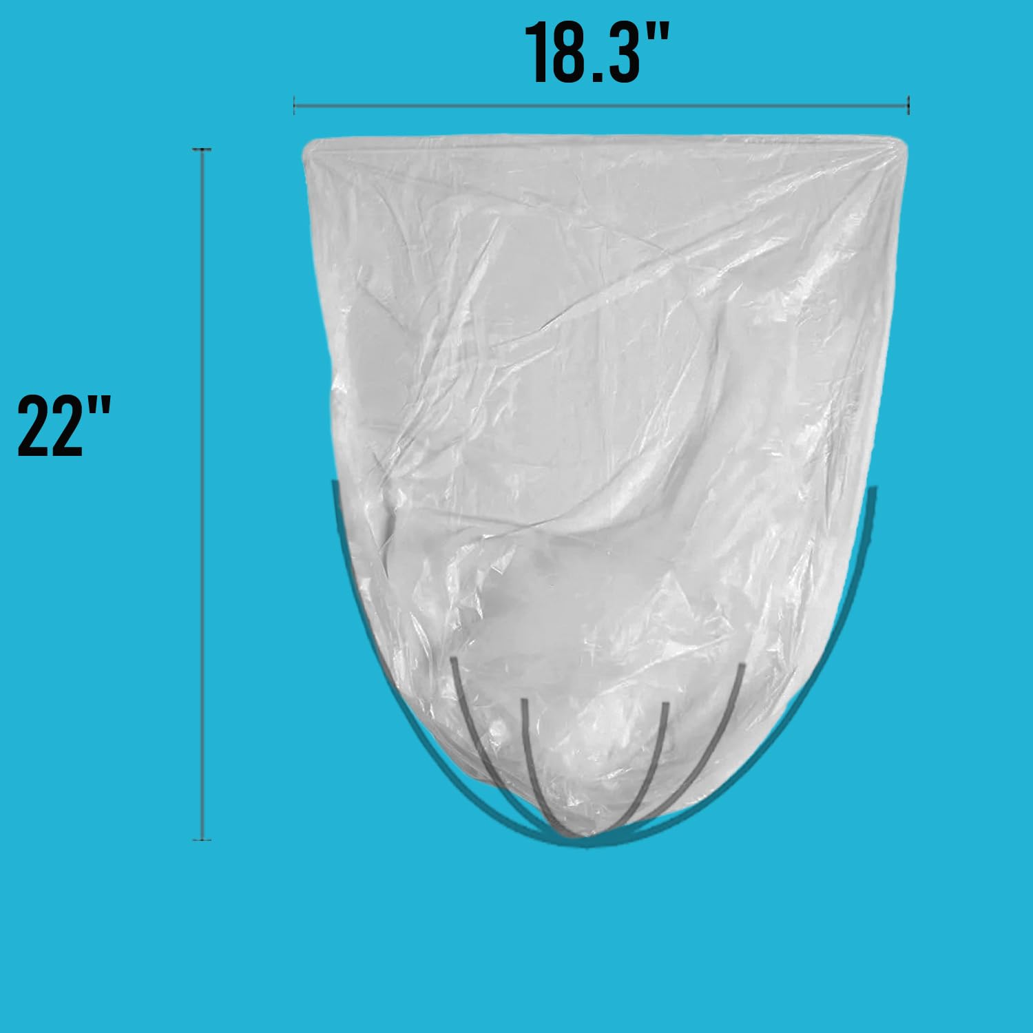 2 4 Gallon Trash Bags (400 Count)