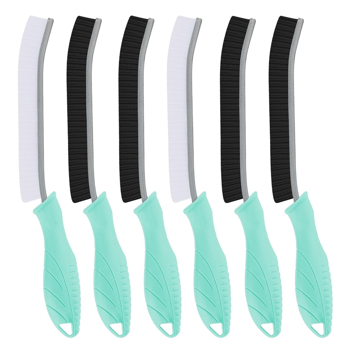 6Pcs Hard Bristle Crevice Cleaning Brush