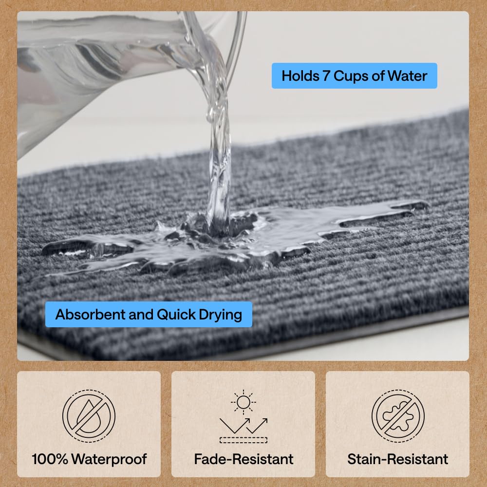 Waterproof Traffic Guard Door Mat (11.67 Sq Ft)