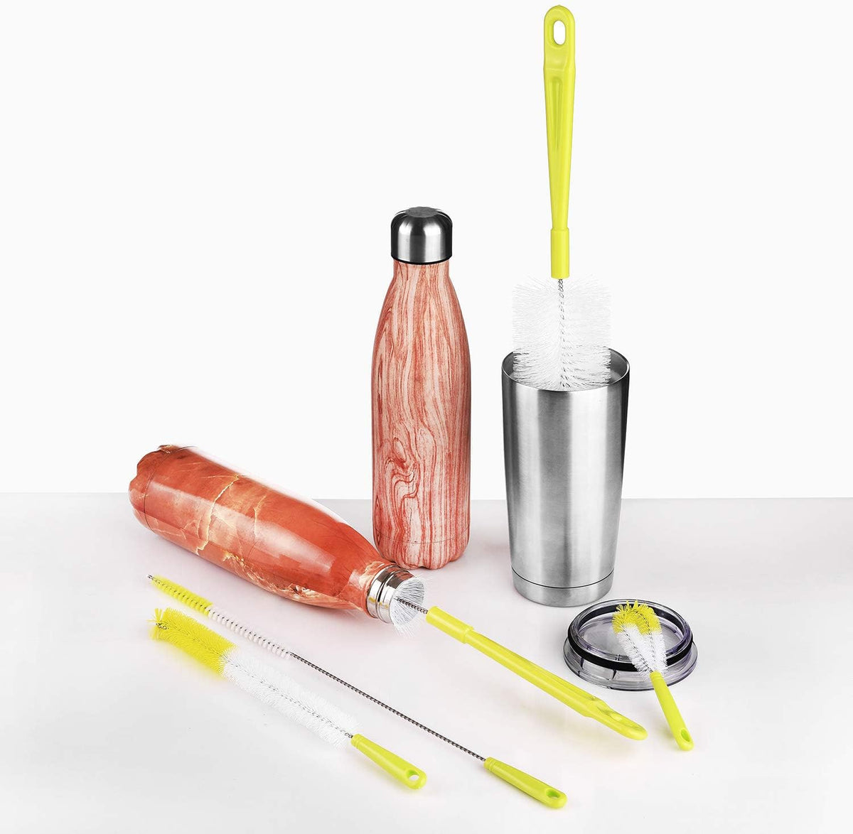 8 Pack Bottle Cleaning Brush Set
