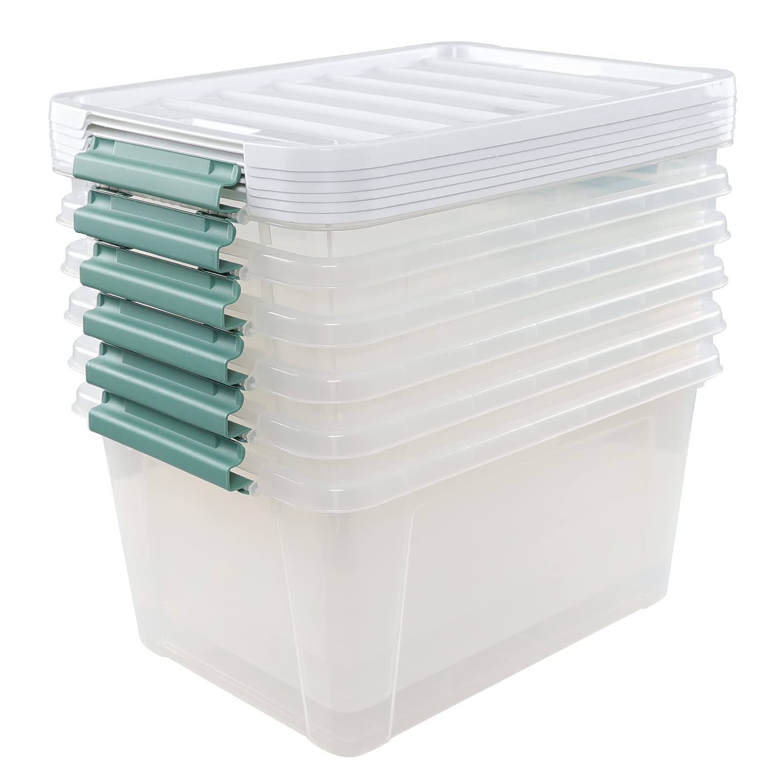 6 Pack 35 L Plastic Storage Box (6 Count)