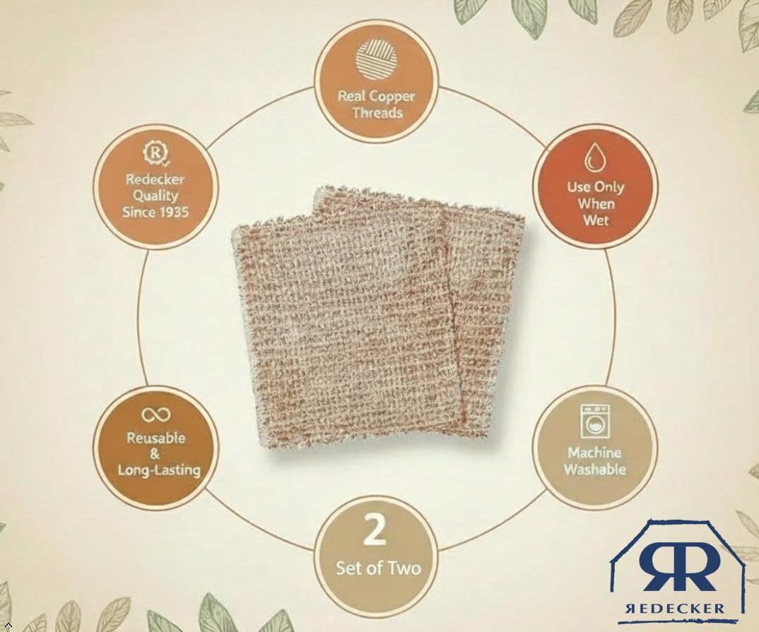 Copper Cleaning Cloth (2 Count)