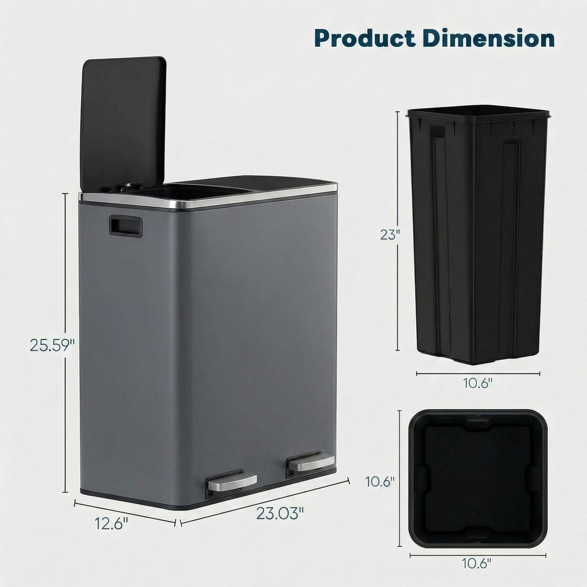 2 x 8 Gallon 2 x 30 L