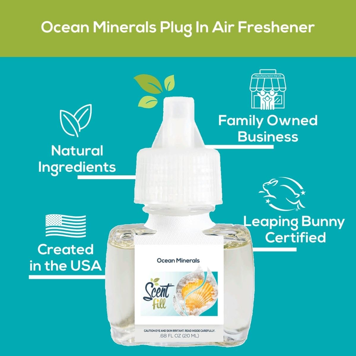 Ocean Minerals Plug in Air Freshener (2.72 Fl Oz)