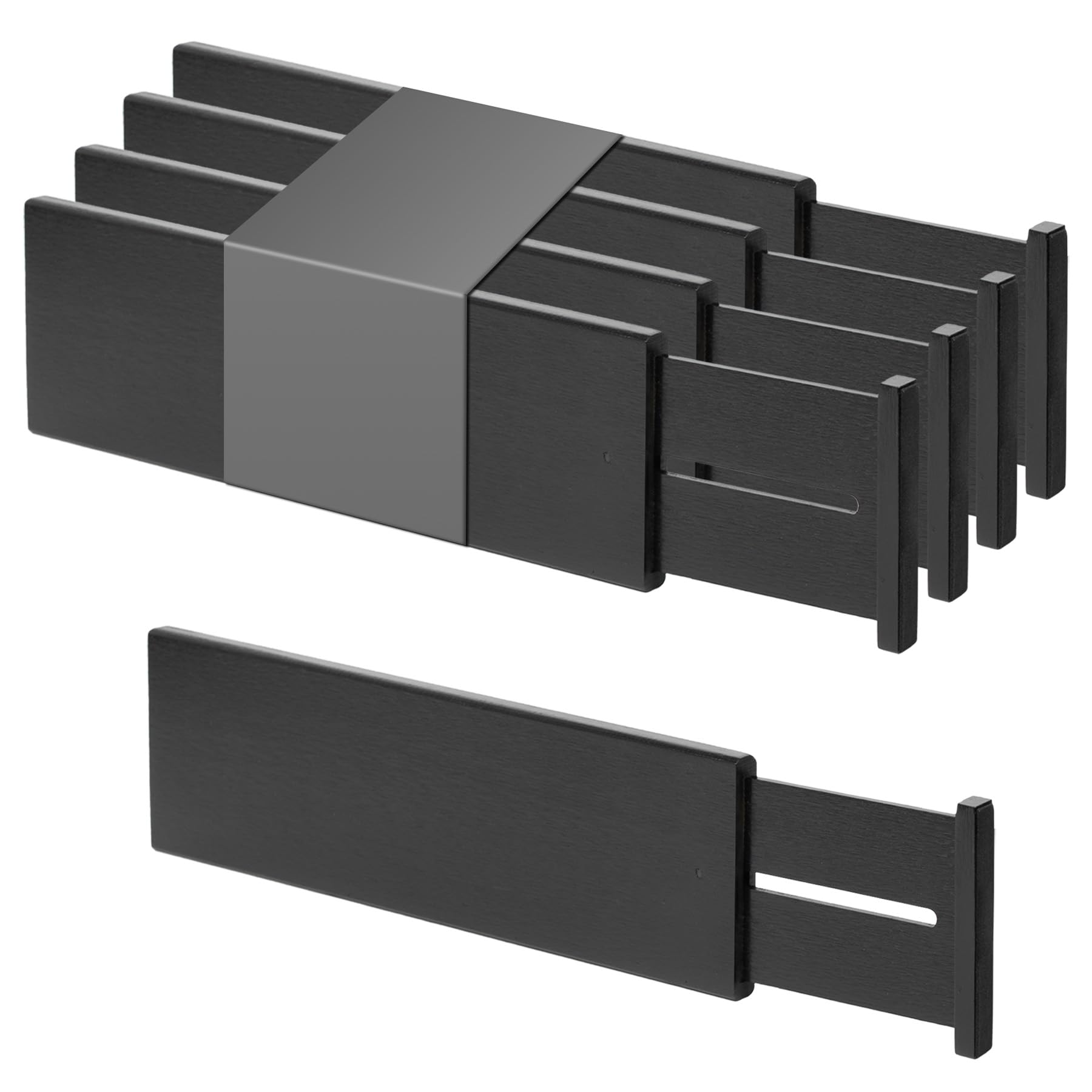 Bamboo Drawer Dividers Large