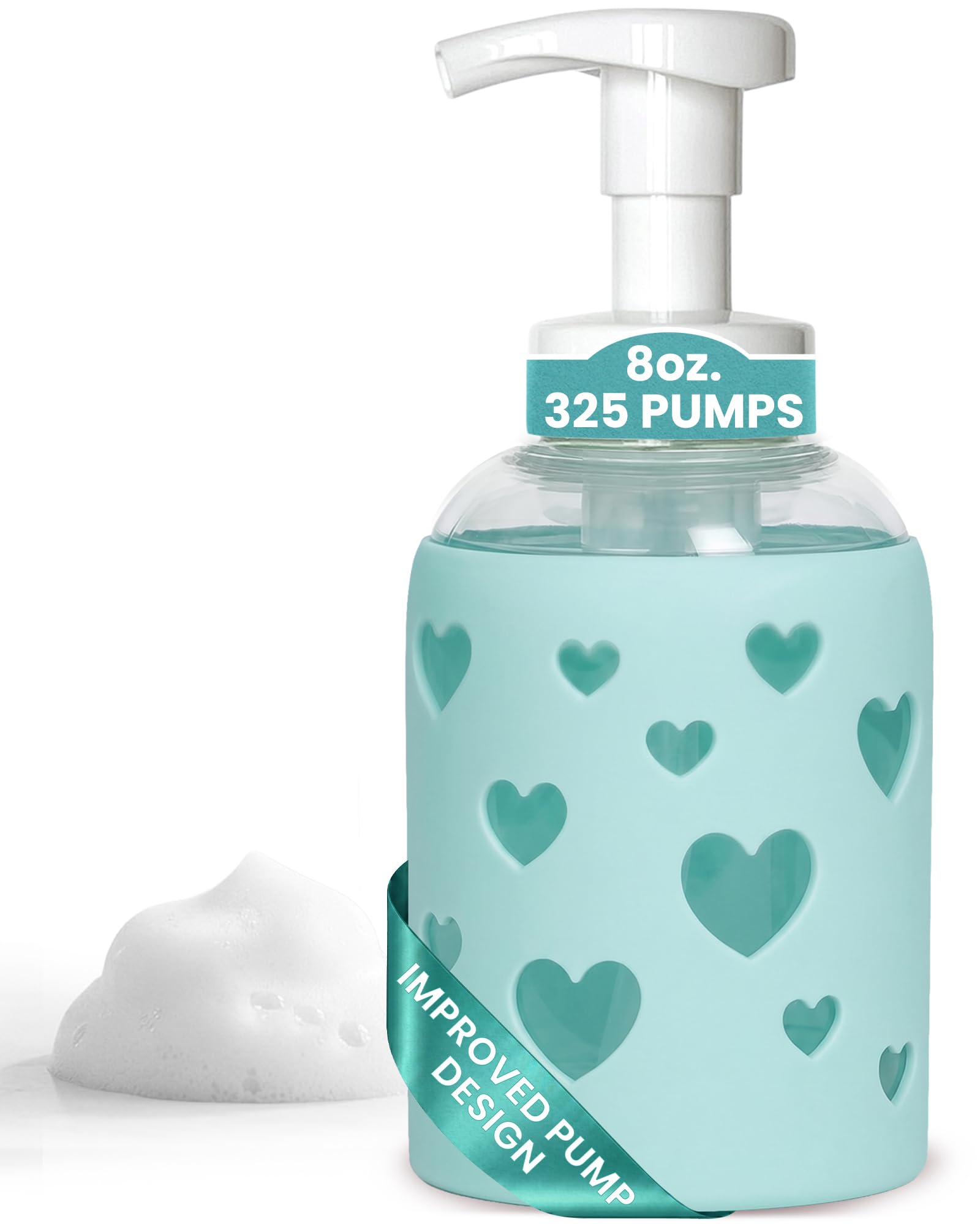 Foaming Hand Soap Dispenser Glass