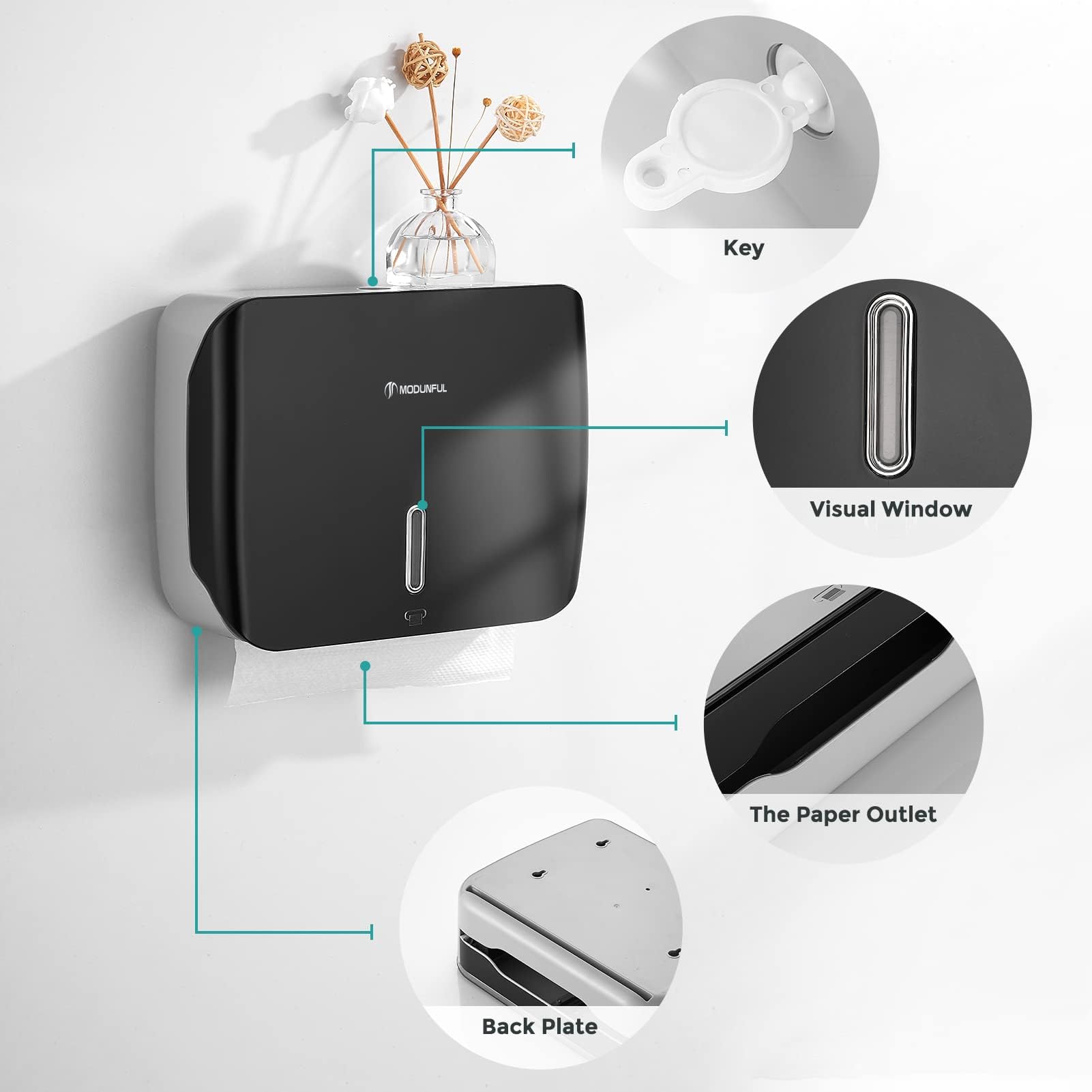 Paper Towel Dispenser Wall Mount