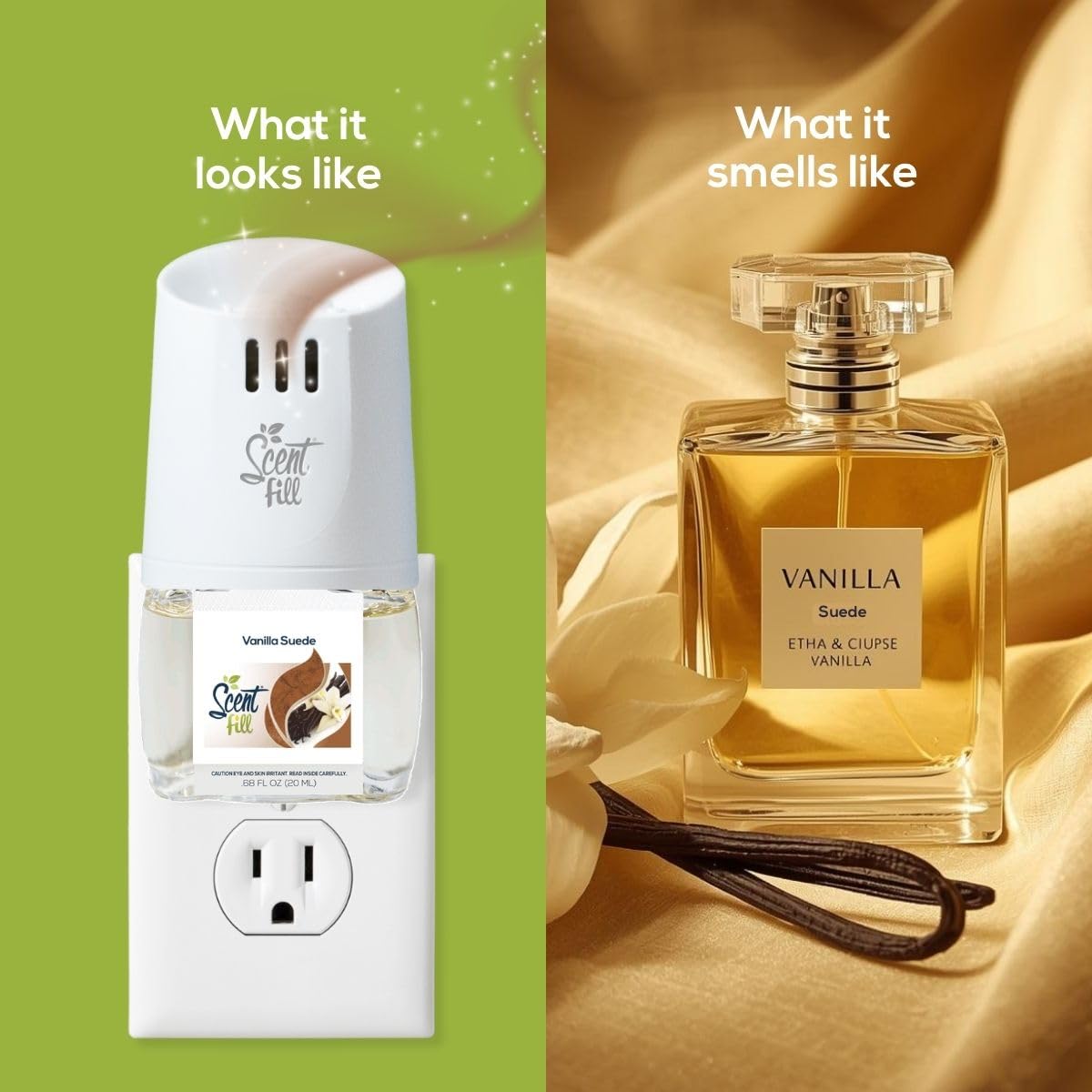Vanilla Suede Plug in Air Freshener Refills (2.72 Fl Oz)