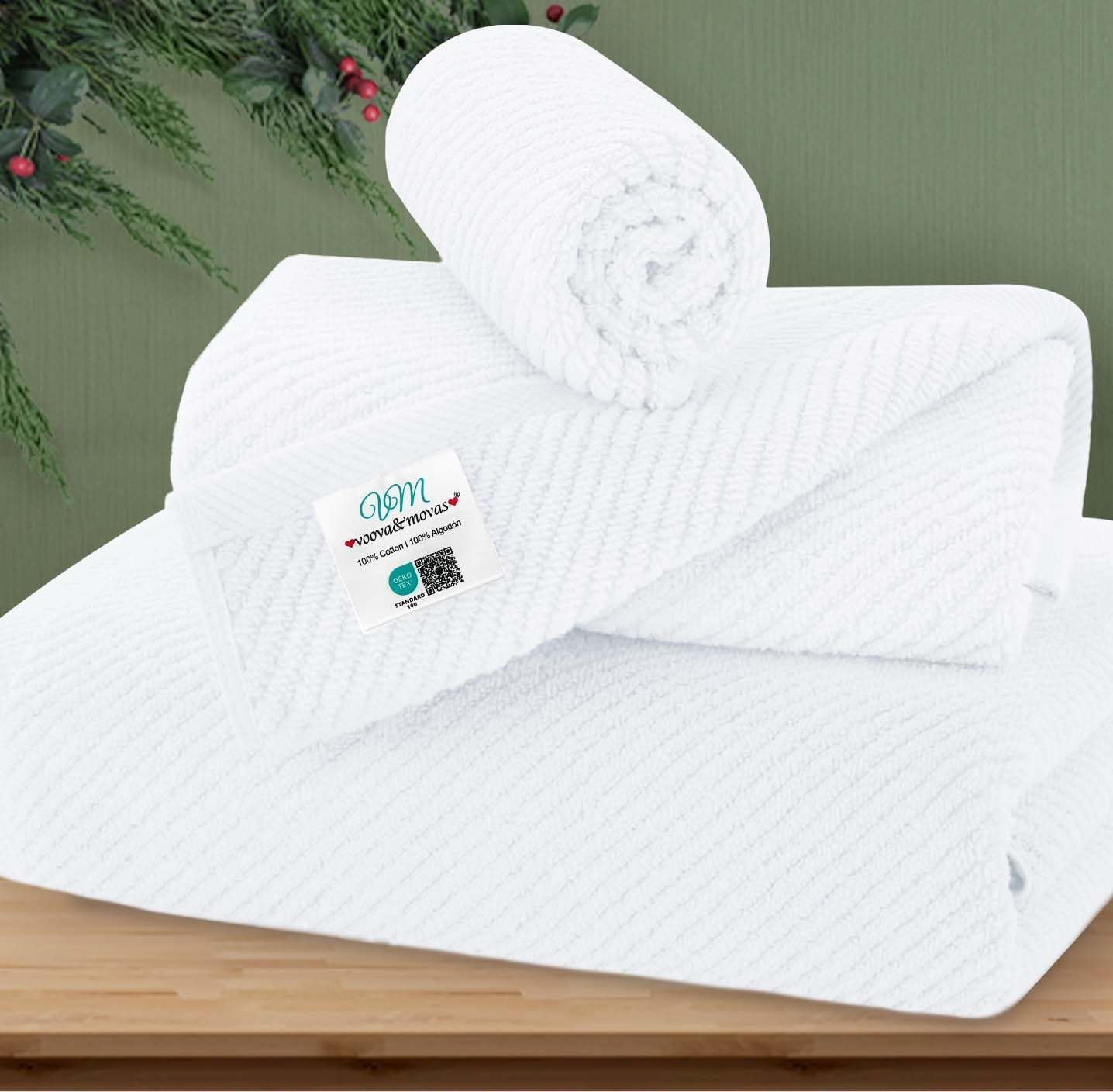 White 3PC Towel Set (3 Count)