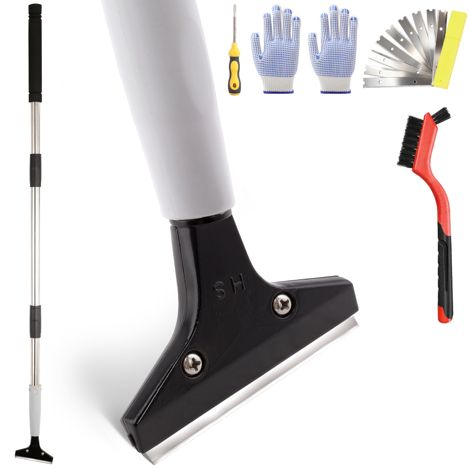 Floor Scraper Heavy Duty Long Handle