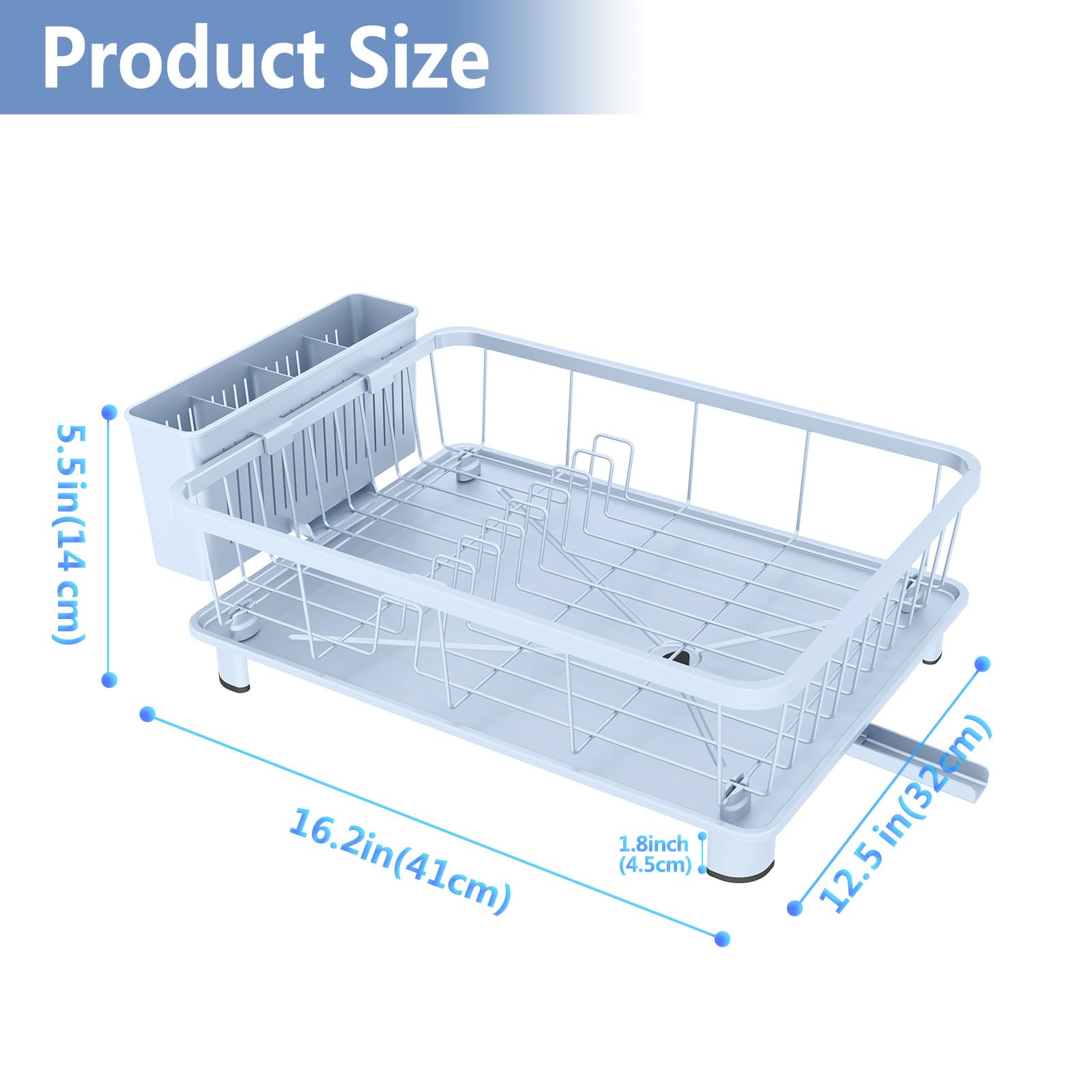Dish Drying Rack for Kitchen Counter