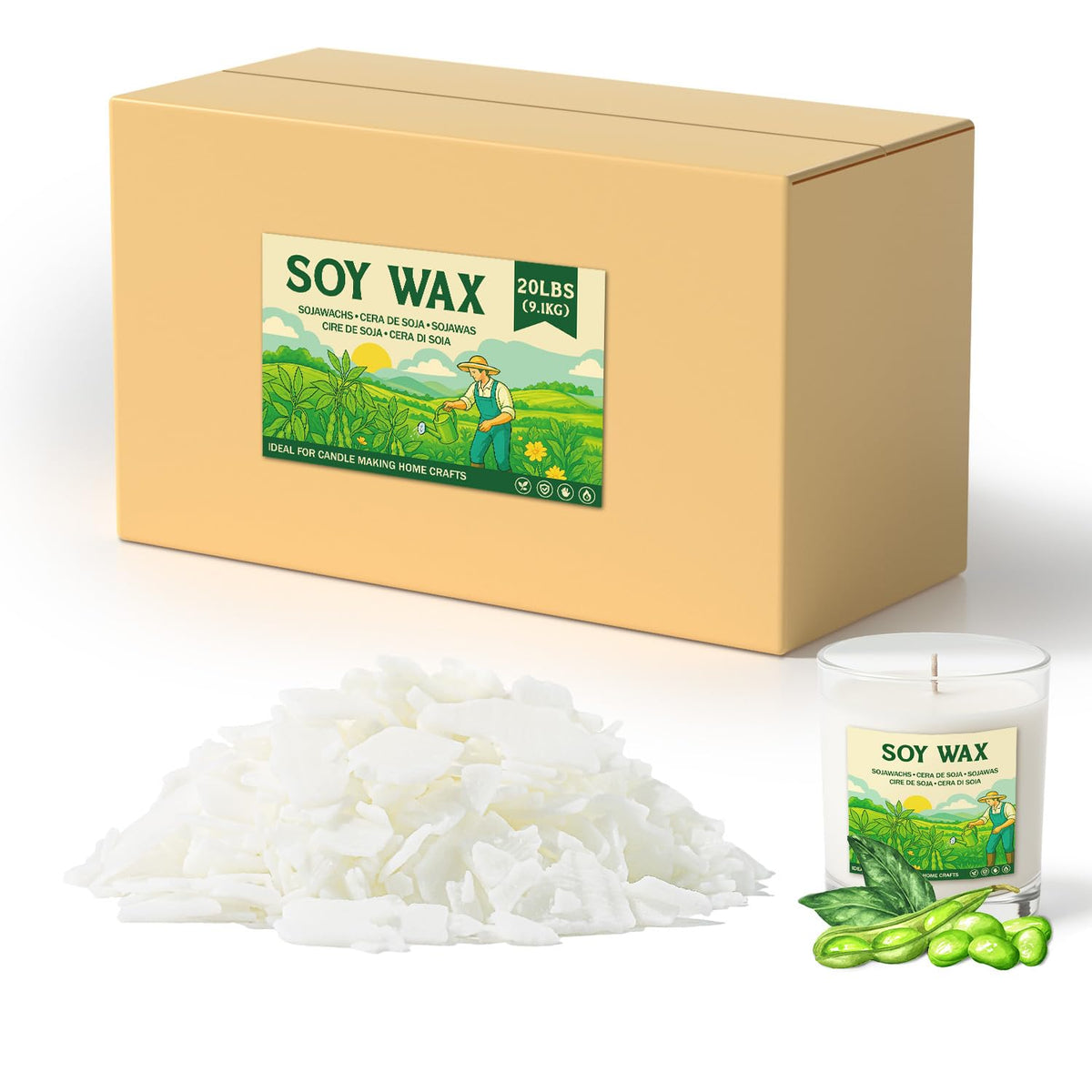 Soy Wax for Candle Making