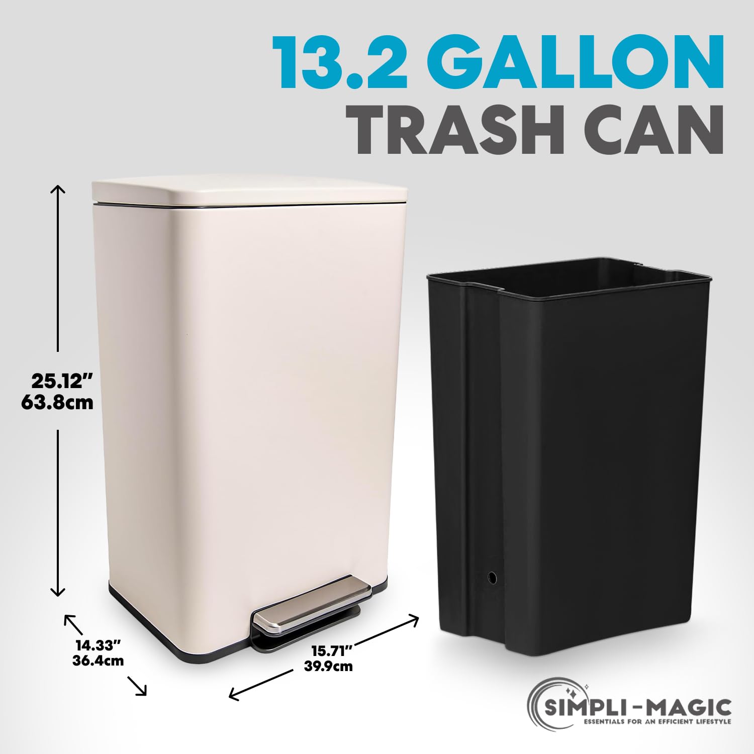50 Liter 13.2 Gallon Soft