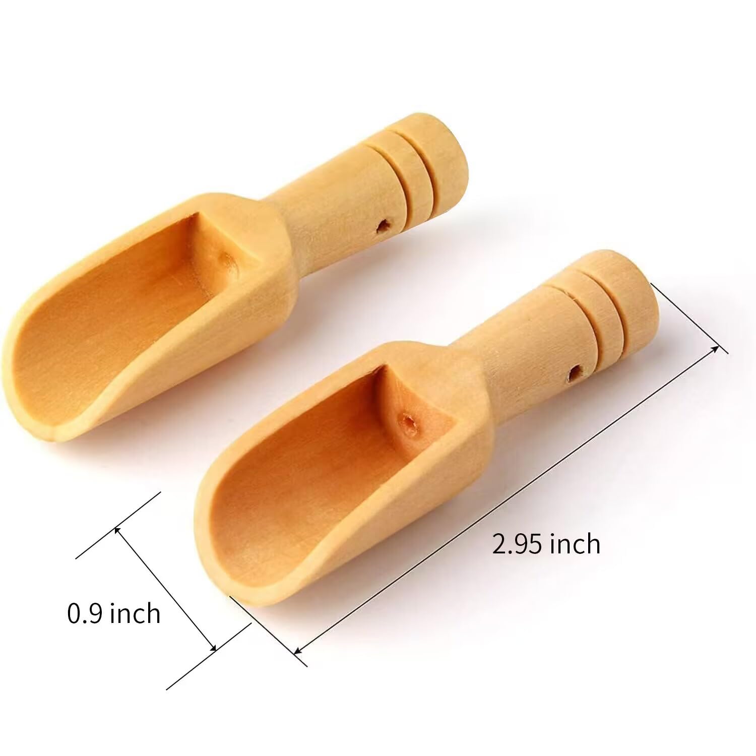 8pcs Mini Wooden Spoons (8 Count)