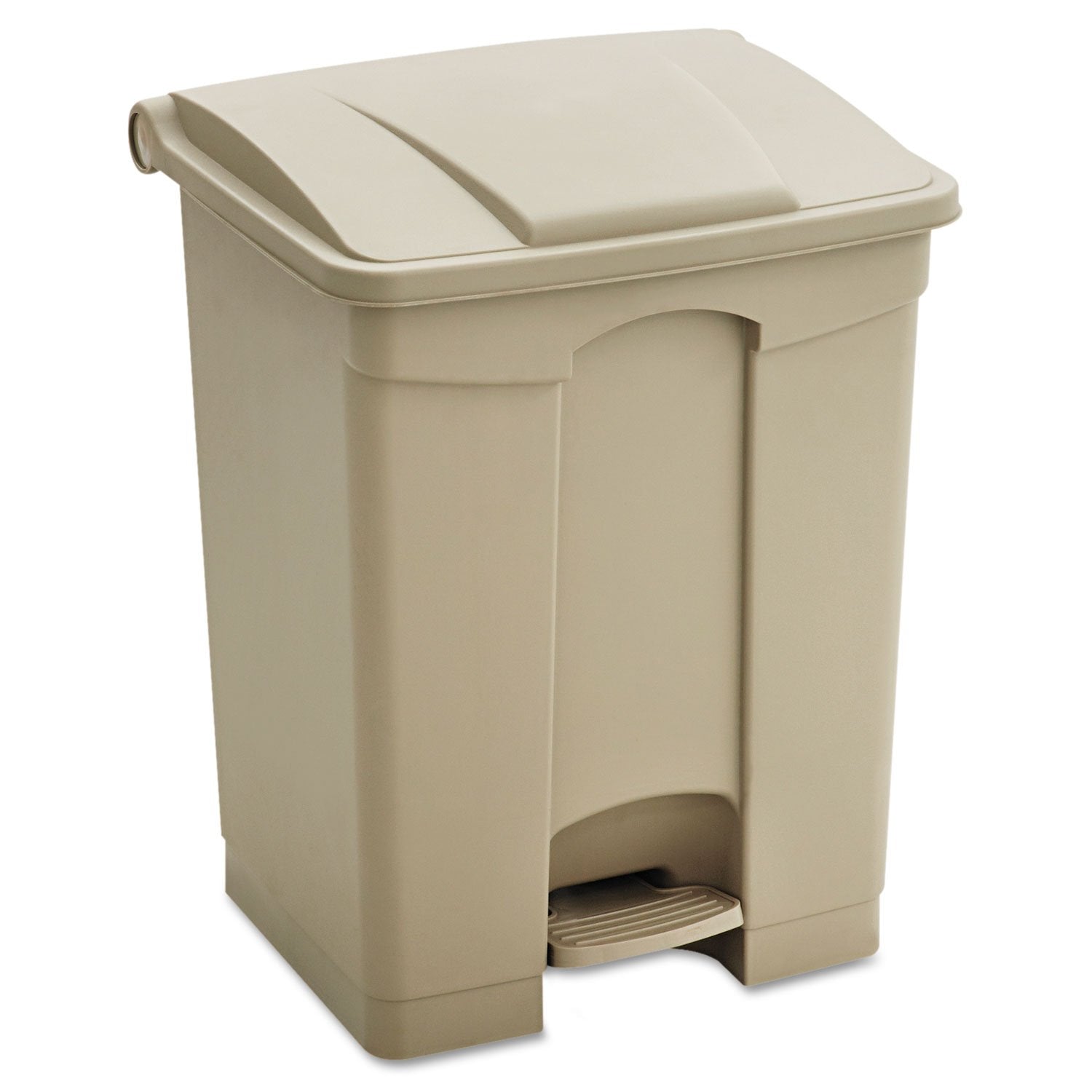 Step On Plastic Trash Can with Foot Pedal