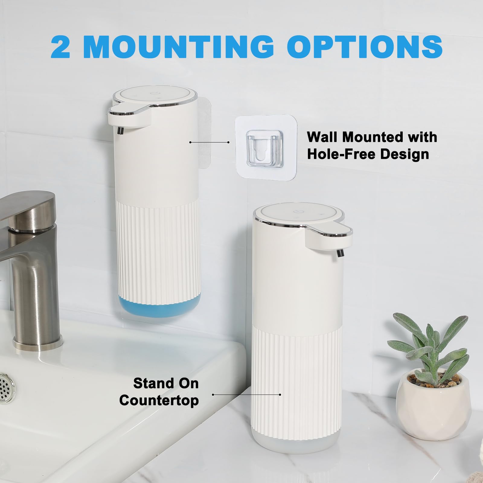 Automatic Foaming Soap Dispenser (2 Count)