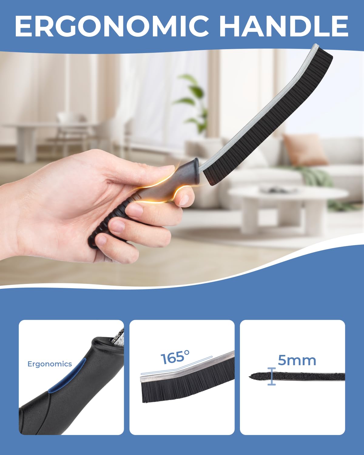 Crevice Cleaning Brushes (6 Count)