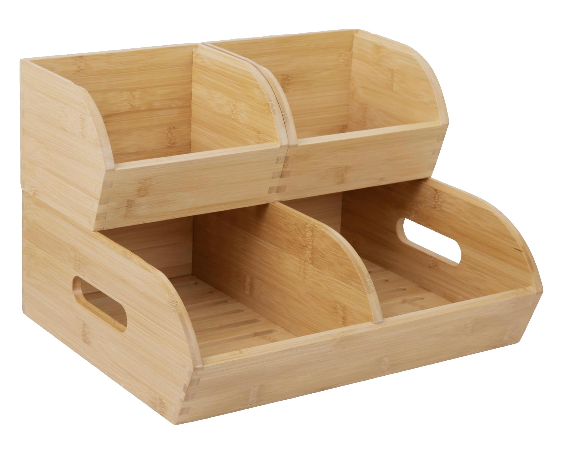 Potato and Onion Storage Bin for Pantry and Kitchen Counter (3 Count)
