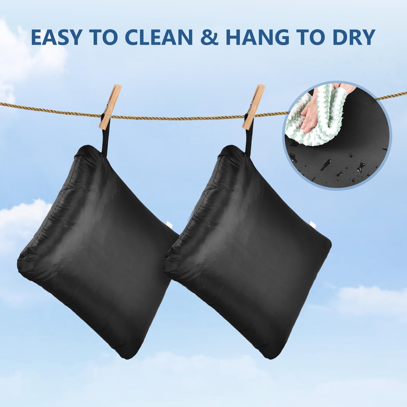20x24 inch Waterproof Wet Bag for Swimsuit 2 Pack (2 Count)
