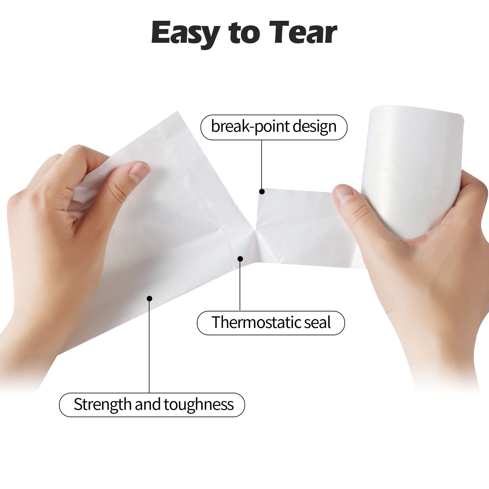 2 4 Gallon Portable Trash Bags (120 Count)