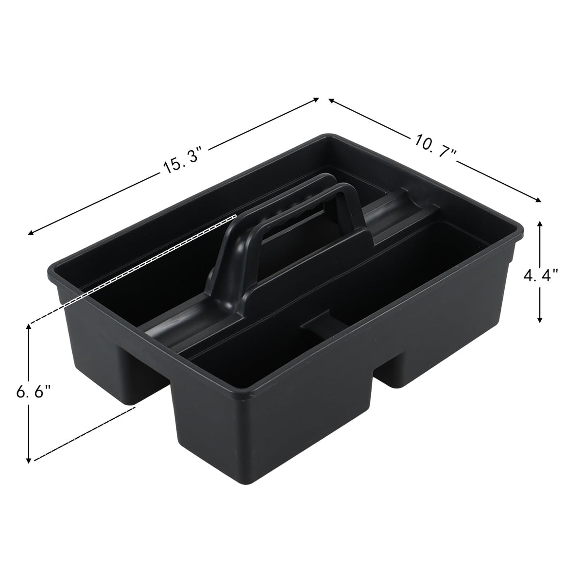 6 Packs Cleaning Tool Caddy with Handle (6 Count)