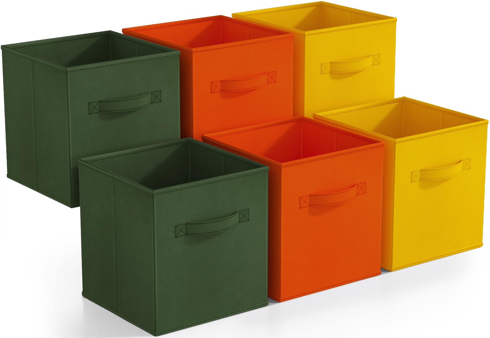 Foldable Storage Cubes (6 Cube Bins)