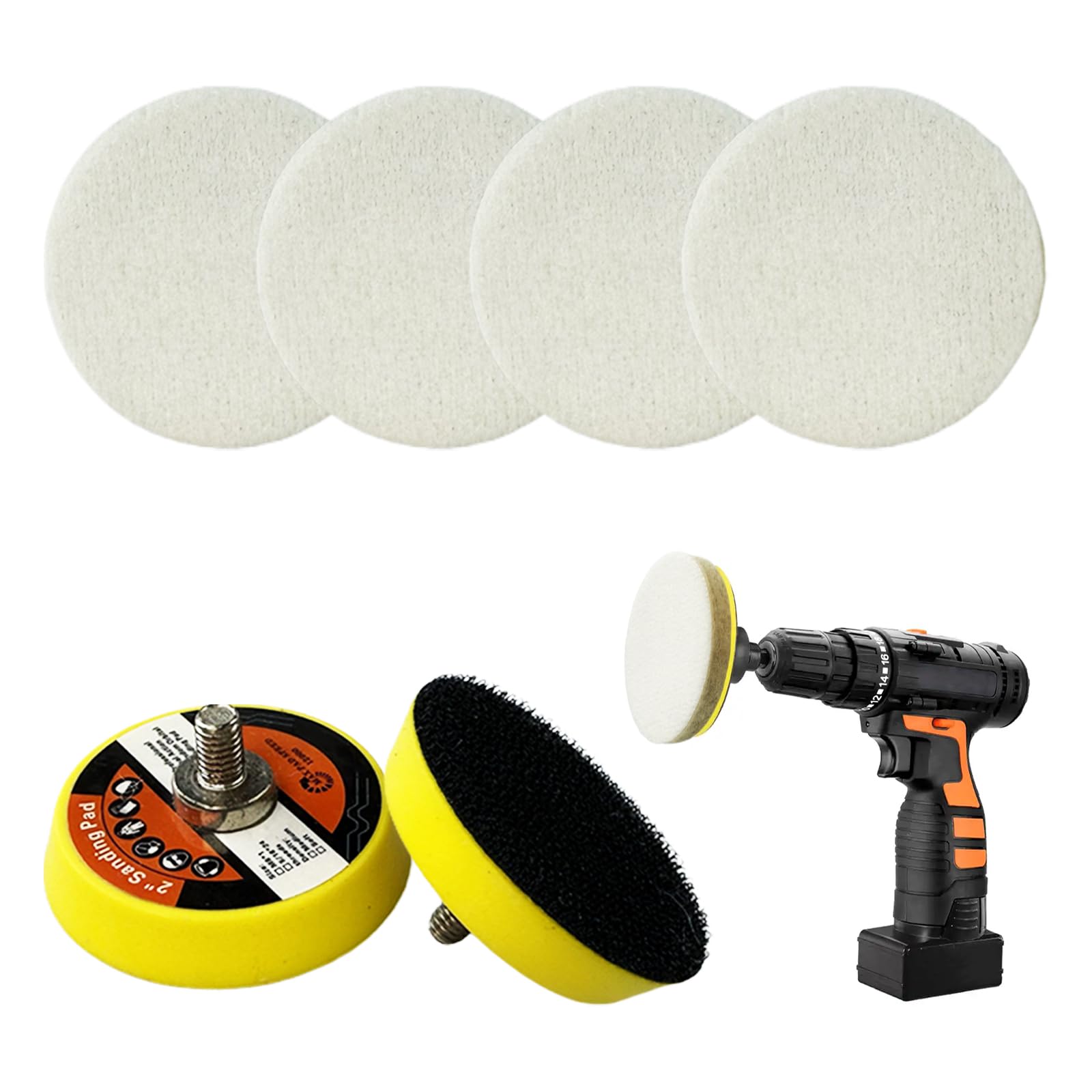 34Pcs Glass Polishing Kit (34 Count)