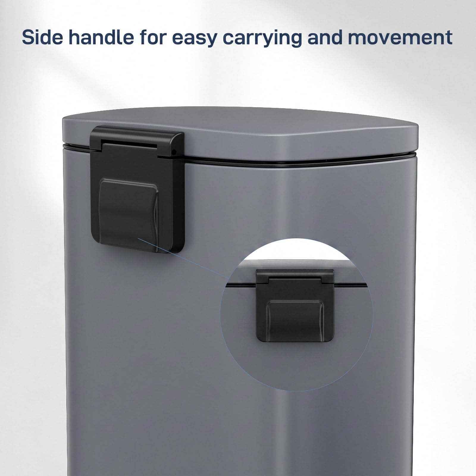 8 Gallon Step Kitchen Trash Can