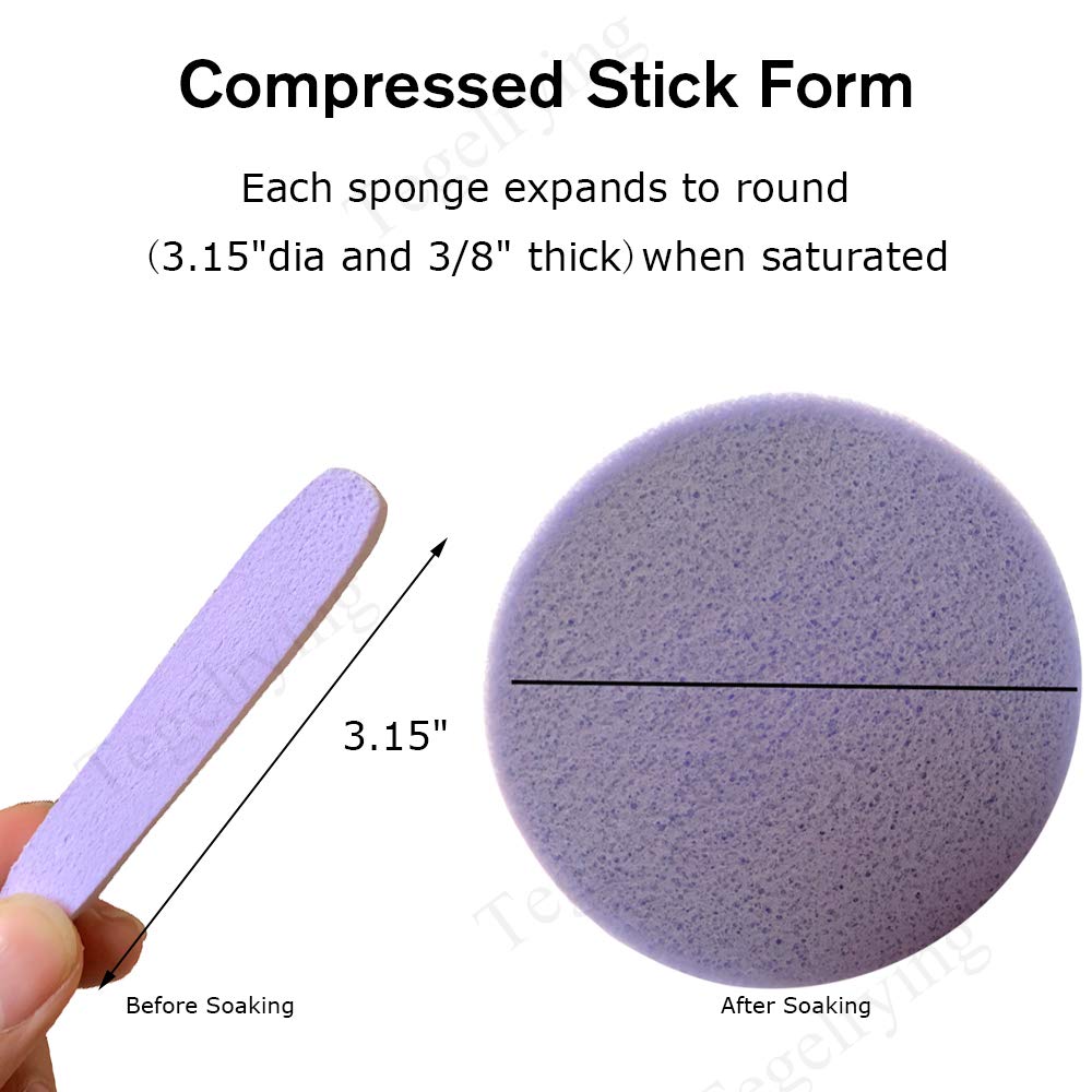 Facial Sponge Compressed (60 Count)