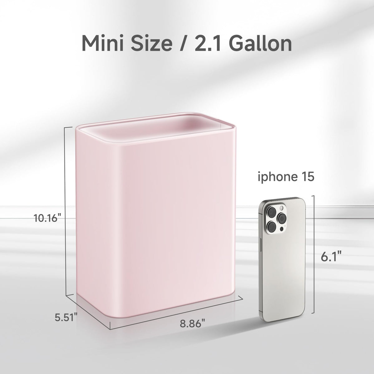 Small Bathroom Trash Can