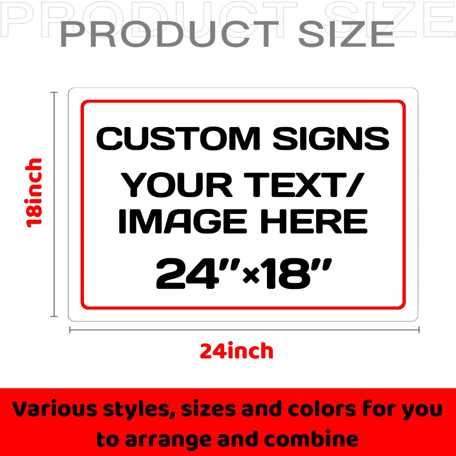 Personalized signs