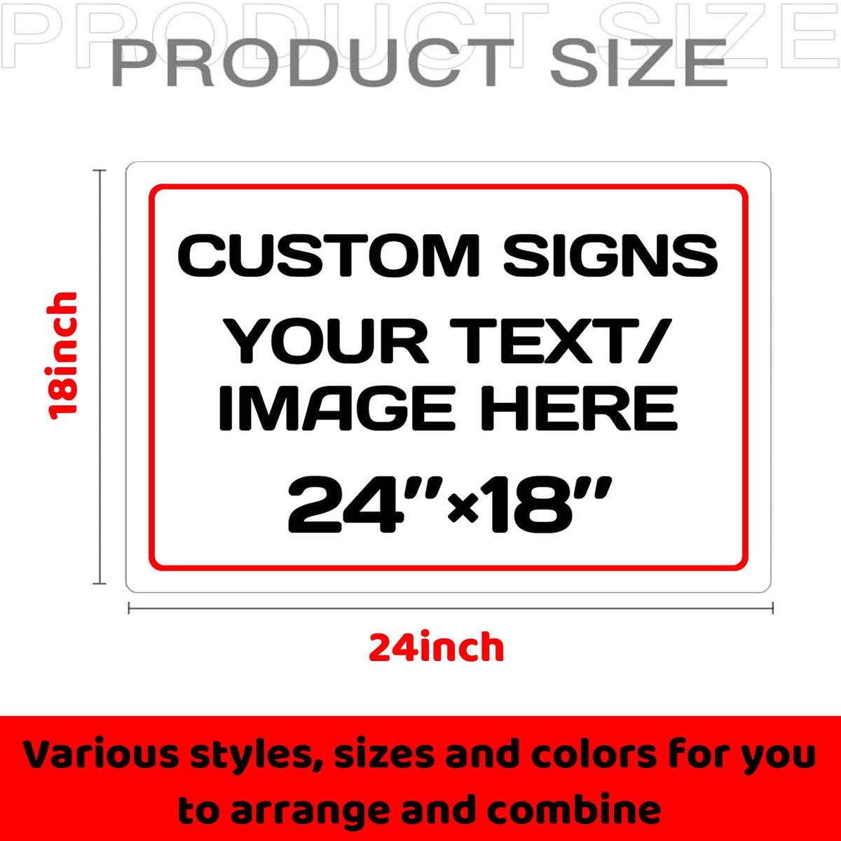 Personalized signs